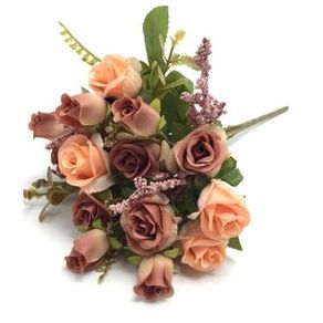 W532-12CF BUQ ROSA C/BOTÃO X5 30CM W532-12CF BUQ ROSA C/BOTÃO X5 30CM