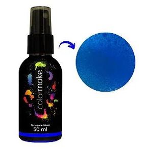 3602 TINTA SPRAY P/CABELO 50ML- AZUL