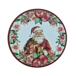 30661 SOUSPLAT NATAL 33CM NOEL BORDA ROMA