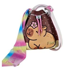 B5145 BUCKET CAPIVARA FLOR FUNDO MARROM POA B5145 BUCKET CAPIVARA FLOR FUNDO MARROM POA