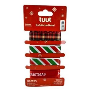 31406 FITA DECORATIVA TECIDO 15MMX1M C/04