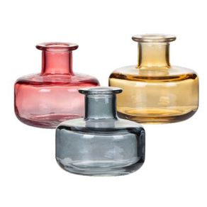 31914 MINI VASO DE VIDRO COLOR 8X8X8CM