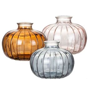 31901 MINI VASO DE VIDRO COLOR 11X11X8.5CM