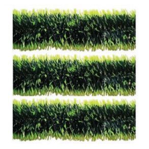 840019 FESTAO FLOCADO VERDE/VERDE CLARO 5CM 2M