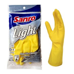 282970402 LUVA LATEX LIGTH AMARELA M