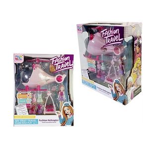 ASH-15.5827 HELICOPTERO FASHION C/ BONECA E ACESSORIOS