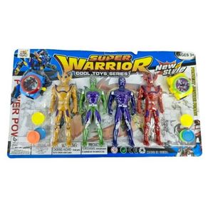 TK-AB4724 BONECO DE PLASTICO C/04 PECAS C/ACESSORIOS