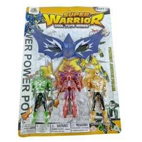 TK-AB4726 BONECO DE PLASTICO C/03 PECAS C/ACESSORIOS