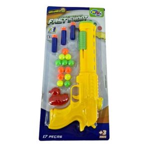 WB19882 PISTOLA LANCA DARDOS FAST SHOOT C/17 WB19882 PISTOLA LANCA DARDOS FAST SHOOT C/17