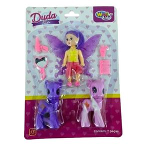 WB12352 BONECA DUDA FADA C/PONEIS DREAMS C/7 PEÇAS