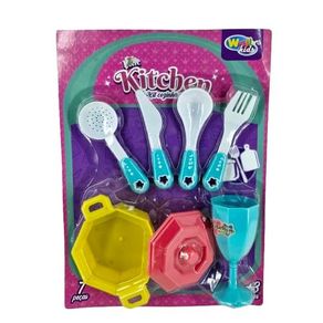 WB12080 KIT COZINHA PRIMARY COLORS C/7