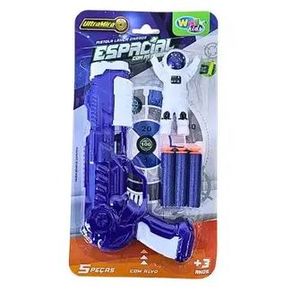 WB19718 PISTOLA LANCA DARDOS ESPACIAL C/05 WB19718 PISTOLA LANCA DARDOS ESPACIAL C/05