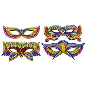 1359 ENFEITE MASCARAS CARNAVAL  C/04
