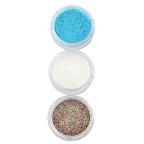GL-EF02 GLITTER AZUL TIFFANY/BRANCO/ HOLOGRAFICO C/COLA