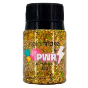 2510 GLITTER GEL GLOW POWER 35G OURO