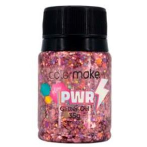 2513 GLITTER GEL GLOW POWER 35G ROSA