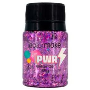 2514 GLITTER GEL GLOW POWER 35G ROXO