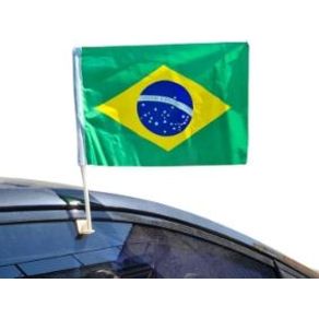 CP401 BANDEIRA TECIDO P/CARRO 30X45 S/HASTE C/50