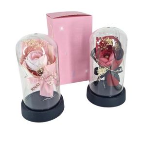 ASH-82.0242 CUPULA DE ROSA 15CM