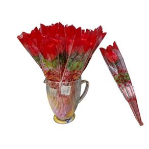 925262 BOTAO DE ROSA VERMELHA 31.5CM