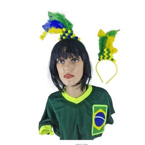 2196 TIARA BRASIL POMPOM