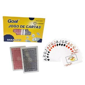 GL0827 JOGO DE BARALHO S/ASPECTO LUDICO C/144 CARTAS