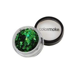 2924 GLITTER SHINE CORAÇÃO VERDE 2G