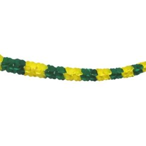 CPFJG1 GUIRLANDA REDONDA PEQUENA VERDE E AMARELO