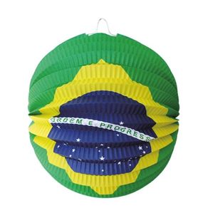 CP-EB26 LANTERNA DECORATIVA COPA DO MUNDO ENFEITE BANDEIRA