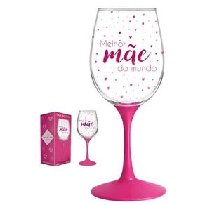 221012 TAÇA VINHO DE VIDRO 450 ML LUVA COM 01 - MÃE DO MUNDO 221012 TAÇA VINHO DE VIDRO 450 ML LUVA COM 01 - MÃE DO MUNDO