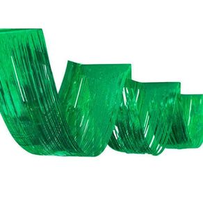 Q25566 CORTINA DE TETO VERDE 33 CM X 4,5 M