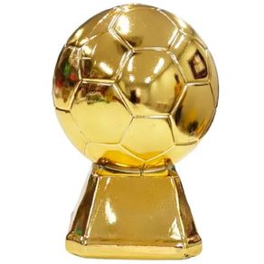 4160011 TROFEU BOLA DECORATIVA DOURADA METALIZADA