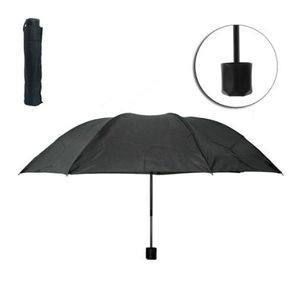 IS0001 GUARDA CHUVA DE POLIESTER PB PRETO 8 VARETAS