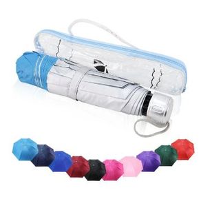 IS0006D GUARDA CHUVA NA BOLSINHA LAMINADO 7 VARETAS