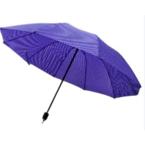 IS0036 GUARDA CHUVA BOLINHA ESTAMPADO MANUAL 10 VARETAS